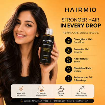 Hairmio™ - Hair & Beard Growth Oil (125ml) Hairmio